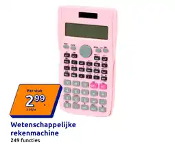 Action Wetenschappelijke rekenmachine aanbieding