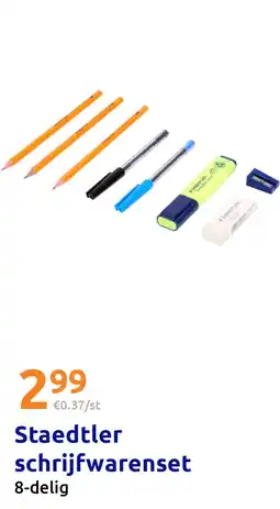 Action Staedtler schrijfwarenset aanbieding