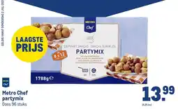 Makro Metro Chef partymix aanbieding