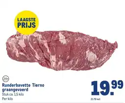 Makro Runderbavette Tierno aanbieding