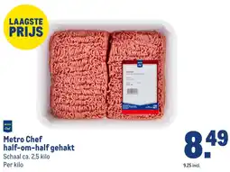 Makro Metro Chef half-om-half gehakt aanbieding