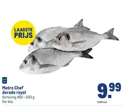 Makro Metro Chef dorade royal aanbieding