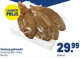 Makro Zeetong gekweekt aanbieding
