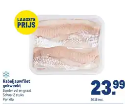 Makro Kabeljauwfilet aanbieding