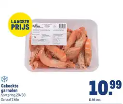 Makro HighSeas Gekookte garnalen aanbieding