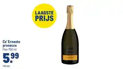 Makro Ca' Ernesto prosecco aanbieding