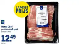 Makro Metro Chef pannenkoekspek aanbieding