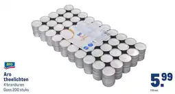 Makro Aro theelichten aanbieding