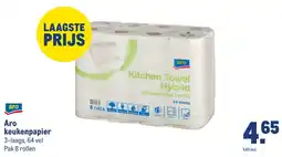 Makro Aro keukenpapier aanbieding