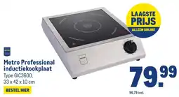 Makro Metro Professional inductiekoekplaat aanbieding