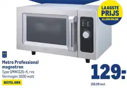 Makro Metro Professional magnetron aanbieding