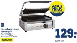 Makro Metro Professional contactgrill aanbieding