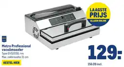 Makro Metro Professional vacuümsealer aanbieding