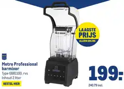 Makro Metro Professional barmixer aanbieding