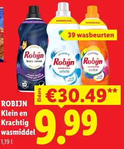 Lidl Robijn wasmiddel aanbieding