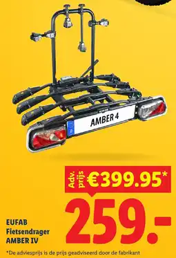 Lidl Eufab Fietsendrager Amber Iv aanbieding