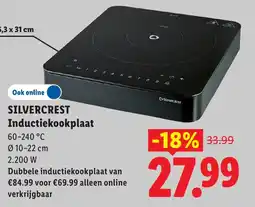 Lidl Silvercrest Inductiekookplaat aanbieding