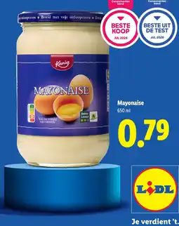 Lidl Kania Mayonnaise aanbieding