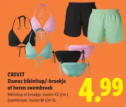 Lidl Crivit Bikinitop/-broekje aanbieding