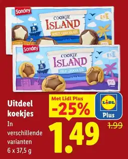 Lidl Sondey Cookie Island aanbieding