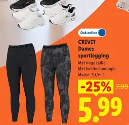 Lidl Crivit Dames sportlegging aanbieding