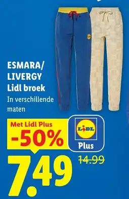 Lidl Esmara/Livergy Lidl broek aanbieding