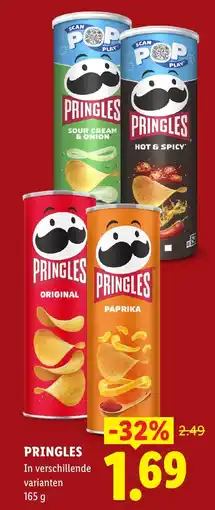 Lidl Pringles aanbieding