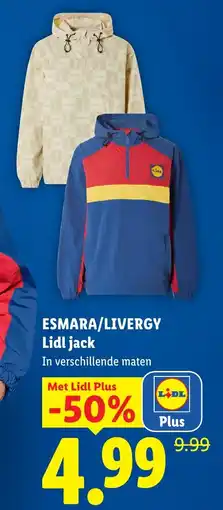 Lidl Esmara/Livergy Lidl jack aanbieding