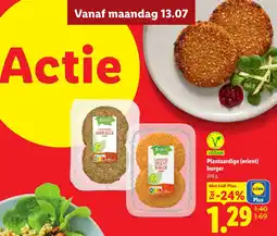 Lidl Vemondo Plantaardige (orient) burger aanbieding