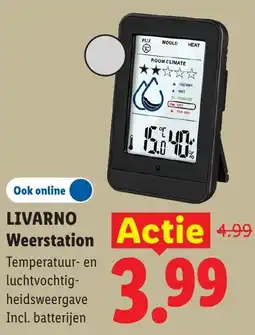 Lidl Livarno Weerstation aanbieding