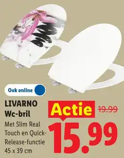 Lidl Livarno Wc-bril aanbieding