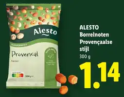 Lidl Alesto Borrelnoten aanbieding