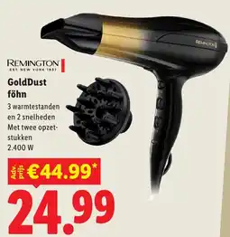 Lidl Remington GoldDust föhn aanbieding