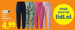 Lidl Lupilu Kinder joggingbroek aanbieding