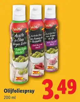 Lidl Olijfoliespray aanbieding
