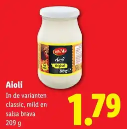 Lidl Aioli aanbieding