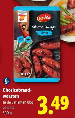 Lidl Sol&Mar Chorizobraadworsten aanbieding
