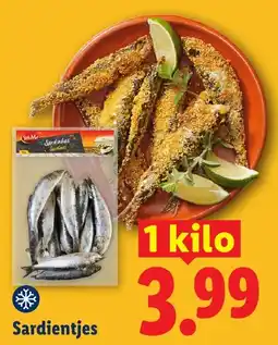 Lidl Sardientjes aanbieding