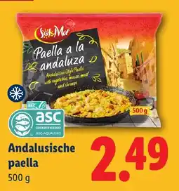 Lidl Solimar Andalusische paella aanbieding