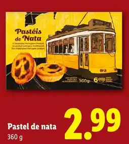 Lidl Pastel de nata aanbieding