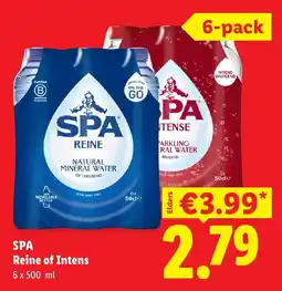 Lidl Spa Reine of Intens aanbieding