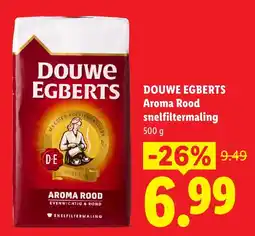 Lidl Douwe Egberts Aroma Rood aanbieding