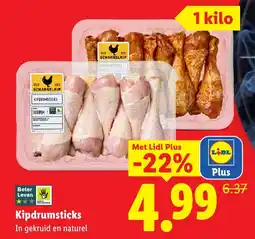 Lidl Kipdrumsticks aanbieding