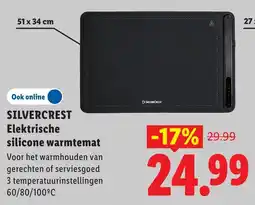 Lidl Silvercrest Elektrische warmtemat aanbieding