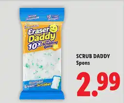 Lidl Eraser Daddy Scrub Spons aanbieding