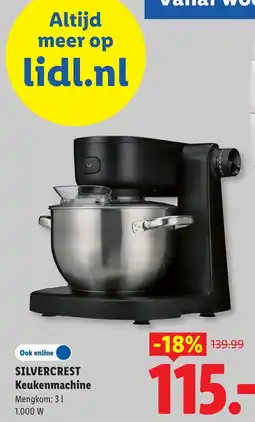Lidl Silvercrest Keukenmachine aanbieding