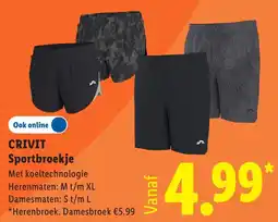 Lidl Crivit Sportbroekje aanbieding