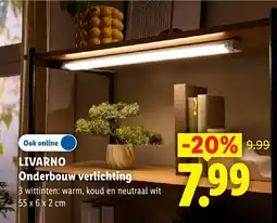 Lidl Livarno Onderbouw Verlichting aanbieding