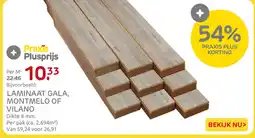 Praxis Laminaat Gala, Montmelo of Vilano aanbieding