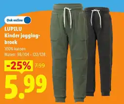 Lidl Lupilu Kinder joggingbroek aanbieding